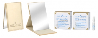 Coup d'Éclat Zestaw 2 x 3 Ampułki Lift & Light + 1 Darmowy Wałek Kwarcowy