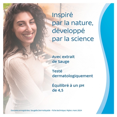 Saugella Dermoliquide Lingettes Nettoyantes Intimes 15 Lingettes