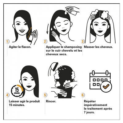 Pouxit Shampoing Anti-Poux & Lentes Abricot 100 ml