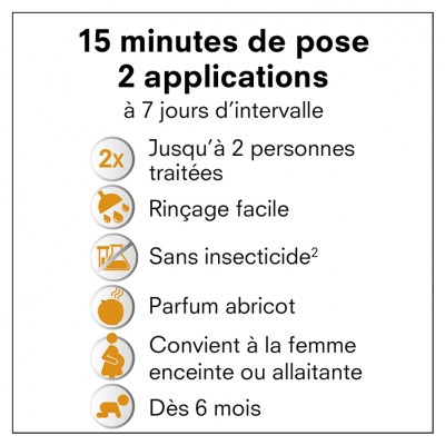 Pouxit Shampoing Anti-Poux & Lentes Abricot 100 ml