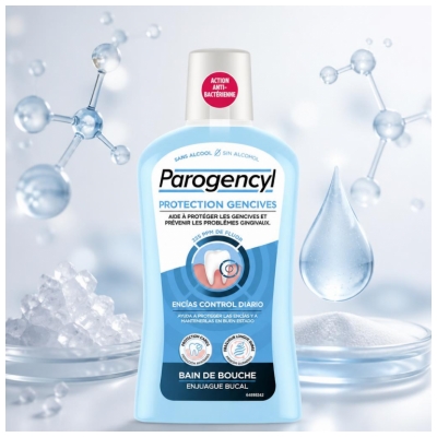 Parogencyl Bain de Bouche Protection Gencives 500 ml