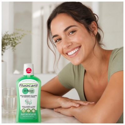 Fluocaril Kaksifluorinen Suuvesi 500 ml