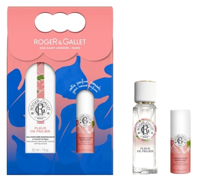 Roger & Gallet Fiore di Fico Eau Parfumée Bienfaisante 30 ml + Parfum Solide Bienfaisant 5 g