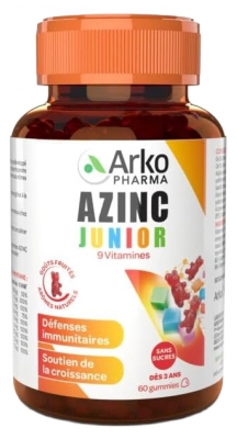 Azinc Junior 60 Gominolas