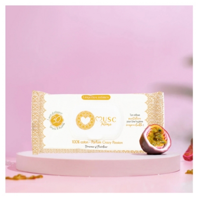 Musc Intime Lingettes Intimes Crazy Passion 30 Lingettes