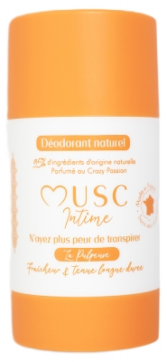 Musc Intime Déodorant Naturel Crazy Passion 50 g