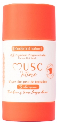 Musc Intime Natural Deodorant Hot Peach 50 g