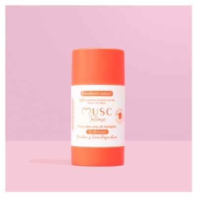 Přírodní deodorant pro intimní partie Musk Hot Peach 50 g