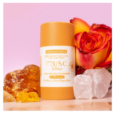 Musc Intime Deodorante Naturale Floreale Ambrato 50 g