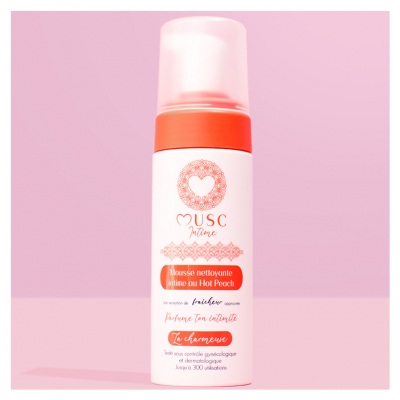 Musc Intime Espuma Limpiadora Íntima Melocotón Caliente 150 ml