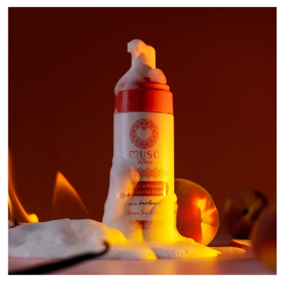 Musc Intime Espuma Limpiadora Íntima Melocotón Caliente 150 ml