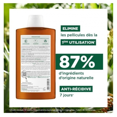 Klorane Antipelliculaire Shampoing Rééquilibrant au Galanga 400 ml