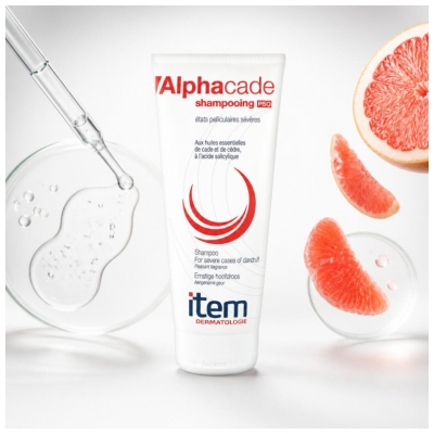 Item Dermatologie Alphacade Shampoing PSO Etats Pelliculaires Sévères 200 ml