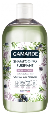 Gamarde Champô Purificante Madeira de Zimbro Cabelo Com Caspa Bio 500 ml