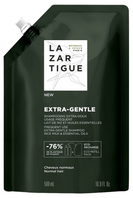 Lazartigue Extra-Zachte Shampoo Extra-Zachte Eco-Refill 500 ml