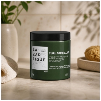 Lazartigue Curl Specialist Mască Hidratare Bogată 250 ml