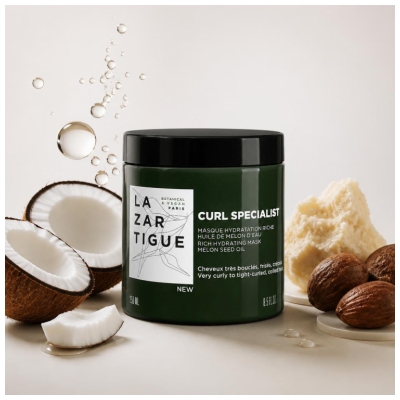 Lazartigue Curl Specialist Mască Hidratare Bogată 250 ml