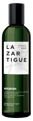 Lazartigue Nourish Nährendes Shampoo Trockenes und Dickes Haar 250 ml