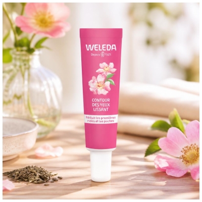 Weleda Contur de Ochi Netezitor cu Trandafir Moscat & Ceai Alb 12 ml