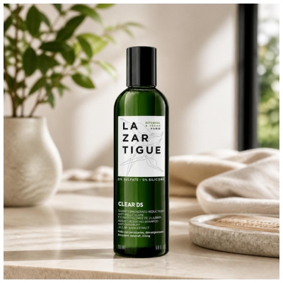 Lazartigue Clear DS Keraattinen Pienentävä Hilseenestoshampoo 200 ml