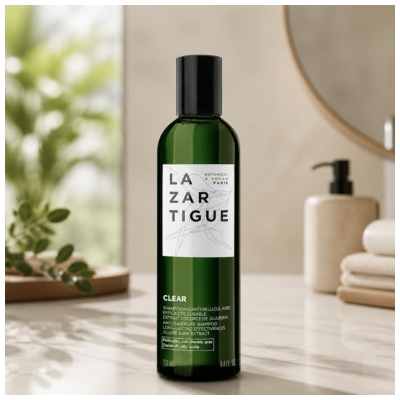 Lazartigue Clear Anti-mjällschampo för fet hårbotten 250 ml