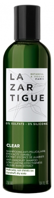Lazartigue Clear Champô Anticaspa Couro Cabeludo Seco 250 ml