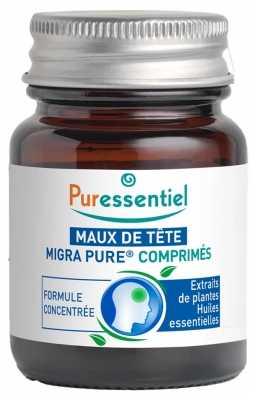 Puressentiel Migra Pure Maux de Tête 15 Comprimés
