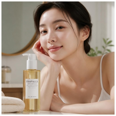 Skin1004 Madagaskaras Centella Vieglā Attīrošā Eļļa 200 ml