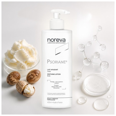 Noreva Psoriane Pomirjajoče vlažilno mleko 400 ml