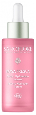 Sanoflore Rosa Fresca Sérum Hydratation Intense Bio 30 ml
