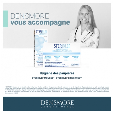 Densmore Steriblef Lingettes Stériles 14 lingettes