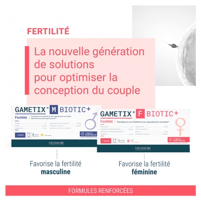 Densmore Gametix F Biotic+ Fertilité 30 Sachets