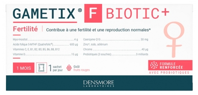 Densmore Gametix F Biotic+ Fertilité 30 Sachets