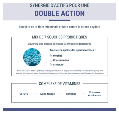 Densmore Gametix M Biotic+ Fertilité 30 Sachets