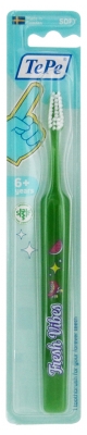 TePe Kids Brosse à Dents Souple Dès 6 Ans - Modèle : Fresh Vibes