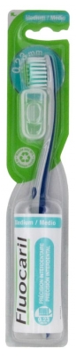 Fluocaril Cepillo de Dientes de Precisión Mediano - Color: Verde de agua