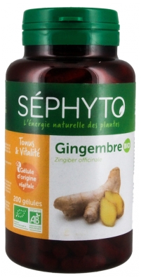 Séphyto Ingver Bio 200 Kapsulas