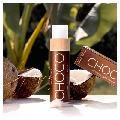 Cocosolis Choco Įdegio aliejus 110 ml + Aura Blizgesio purškalas su peptidu 100 ml