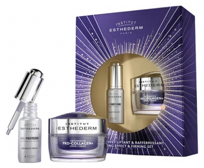 Institut Esthederm Intensivo Pro-collagen+ Cream 50 ml + Age Proteom Advanced Serum 15 ml