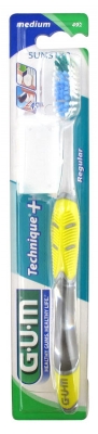 GUM Tandbørste Technique+ 492 - Farve: Gul