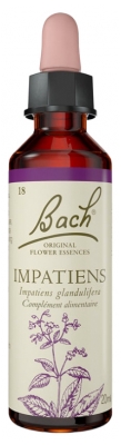 Original Bachove cvetne esence Impatiens 20 ml