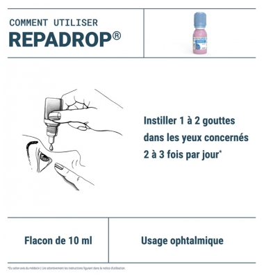 Densmore Repadrop Solution Ophtalmique 10 ml