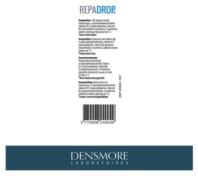 Densmore Repadrop Solution Ophtalmique 10 ml