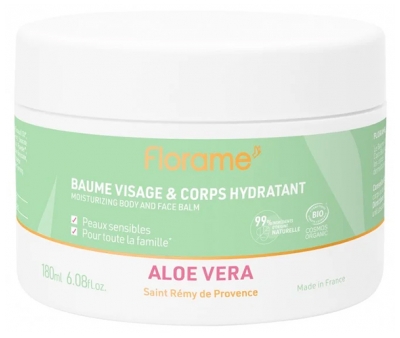 Florame Organiczny Aloesowy Balsam Nawilżający do Twarzy i Ciała 180 ml
