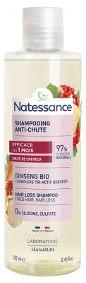 Natessance Ginseng Hiustenlähtöä Vastaan Shampoo 250 ml