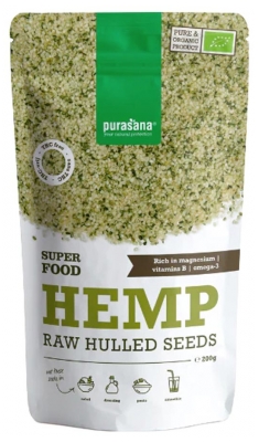 Purasana Organic Shelled Hemp Seeds 200 g