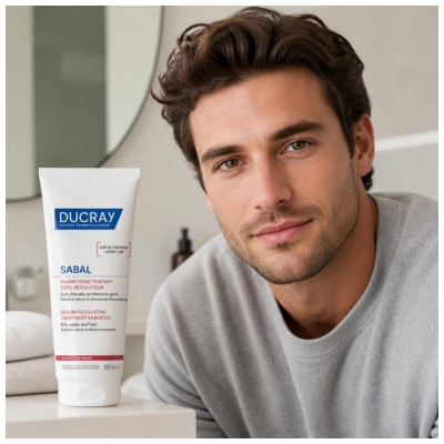 Ducray Sabal Šampon za regulacijo sebuma 200 ml