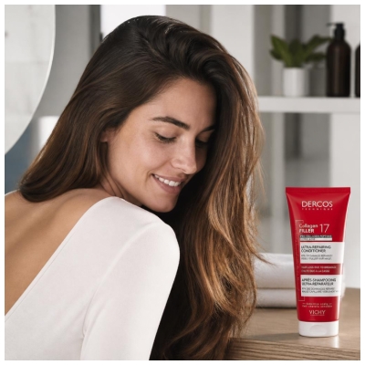 Vichy Dercos Collagen Filler 17 Après Shampoing Ultra-Réparateur 200 ml