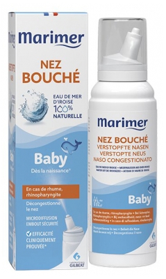 Marimer Baby Sprej ucpaný nos nachlazení rýma 100 ml