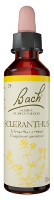 Originalios Bacho gėlės Scleranthus 20 ml